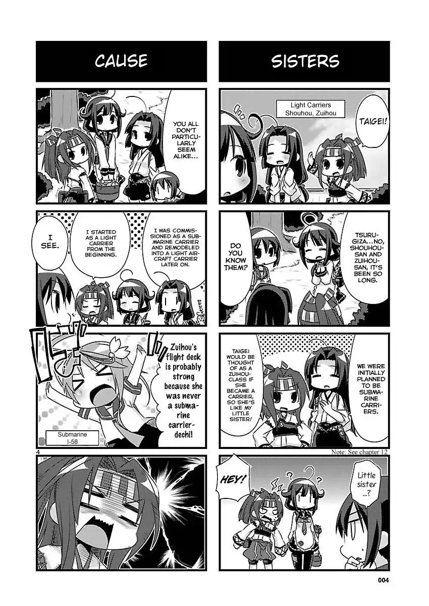 Kantai Collection - Kankore - 4-koma Comic - Fubuki, Ganbarimasu! Chapter 63 4